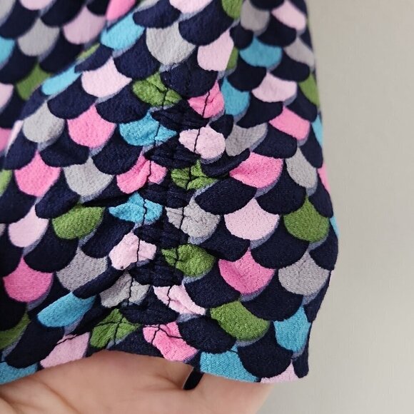 BODEN | Jemima Puff Sleeve Dress French Navy W0621 US sz 6L - Picture 6 of 8